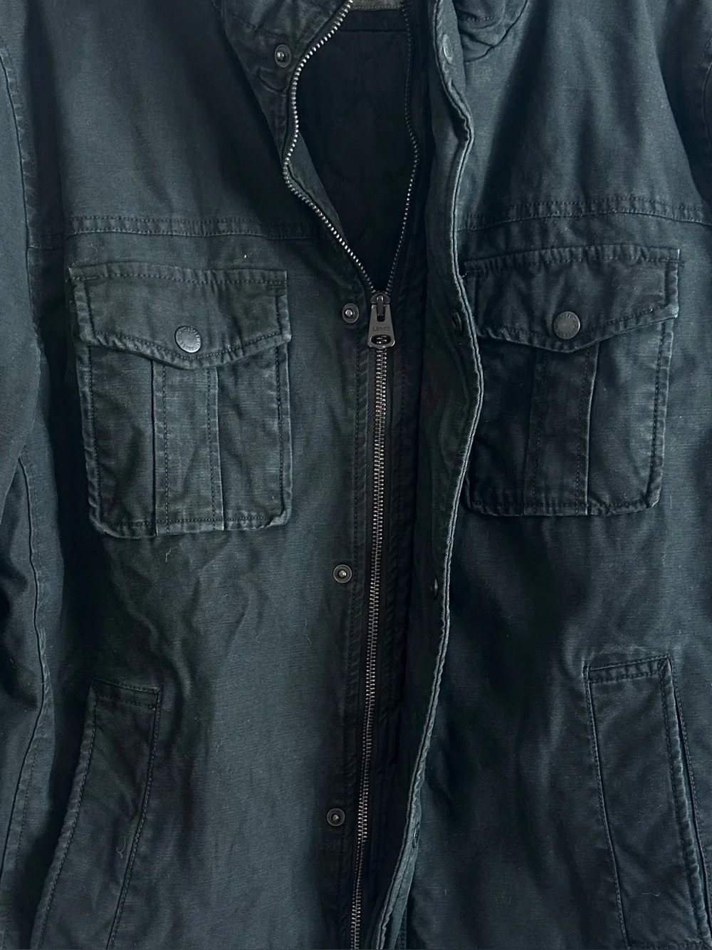Levi’s Men’s Snap Chest Pocket Jacket Cotton Twill Size M Military Chore Utility